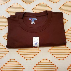 Russell Athletics Brown XXL long sleeve shirt